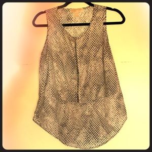 Michael Kors sleeveless blouse